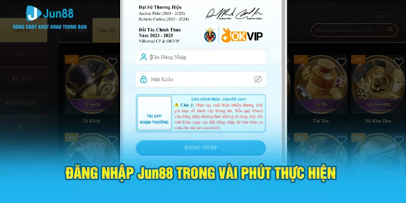 Jun88 - Trang Chủ Chính Thức Nhà Cái Jun88.com 5 Đăng nhập Jun88 trong vài phút thực hiện
